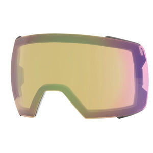 Smith Optics replacement goggle lens with gold and purple reflective tint