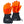 Gerbing heated gloves showing internal heating elements in orange and red