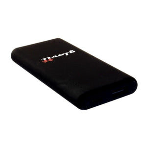 Black Glovi portable power bank with charging ports