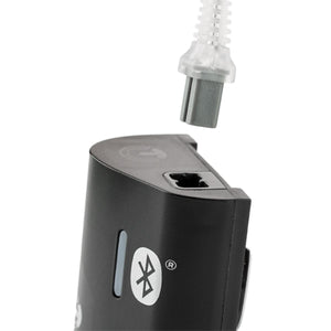 Therm-ic battery pack with Bluetooth logo and charging cable connector
