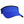 Blue visor with black trim and Kangol logo