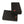 Two black rectangular battery packs with red push buttons