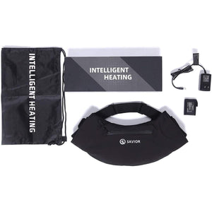 Savior Heat intelligent heated hand warmer with battery charger and storage bag