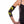 DonJoy black and neon yellow compression elbow sleeve on a person