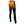 Back view of black Gobi Heat heated leggings showing internal heating element grid on the upper portion