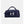Navy blue Under Armour duffel bag with white logo