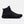 Under Armour black high top athletic shoe