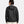 Back view of Under Armour black hooded jacket