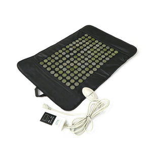 UTK Far Infrared Heating Pad - Natural Jade Pad for Chronic Back Pain Relief - Medium 21"x31"