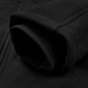 Black Radians jacket sleeve with ribbed cuff