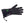 Black Glovii heated glove with a green power button on the wrist cuff