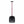 Black Diamond snow shovel with a black blade and red telescopic handle