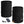 ActionHeat black heated neck gaiter with power bank and charging cable