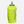 Nathan lime green handheld water bottle with grey cap