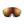 POC Zonula Ski Goggles Partly Sunny Orange Lens - Hydrogen White Frame
