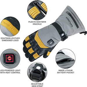 Mount Tec Explorer 5 Heated Performance Winter Gloves