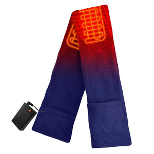 ActionHeat battery operated heated scarf with visible heating element