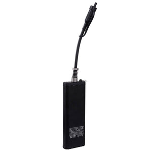 Venture Heat black lithium ion battery pack with attached power cable