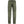 Back view of olive green FjallRaven cargo trousers with side pockets