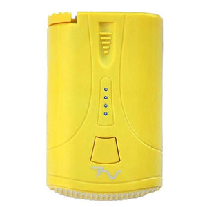 Volt Heat yellow 7V rechargeable battery pack with LED indicator lights