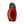 Top view of a black Dryshod boot with a bright orange interior lining