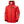 Helly Hansen red sailing jacket with high visibility hood and reflective patches