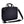 Thule black laptop briefcase with top handles and detachable shoulder strap