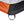 Black Diamond tent corner detail showing orange and grey ripstop fabric with black mesh and webbing loop