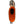 Top view of Muck camouflage rubber boot with bright orange interior lining