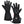 ActionHeat black heated gloves with battery pack in wrist pocket
