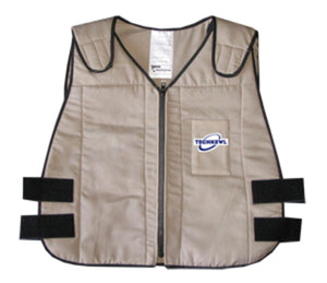 Techniche TechKewl Phase Change Cooling Vest with Inserts and Cooler - Black