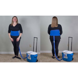 Polar Products Active Ice 3.0 Lumbar and Hip Pad Cold Therapy System with Programmable Digital Timer, 16 Quart Cooling Reservoir
