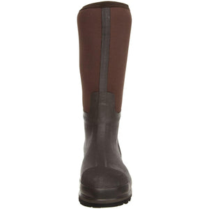 Muck brown rubber tall work boot