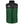 Green Bay Packers black and green puffer vest with front zipper and team logo