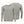 Grey long sleeve thermal shirt with orange neck trim and circular logo patch