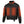 Tourmaster black heated motorcycle jacket with glowing orange heating elements on chest collar and sleeves