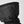 Close up of black Hestra glove cuff with embroidered logo