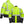 Mobile Warming high visibility yellow and black safety jacket with reflective strips