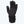 Mobile Warming black insulated glove with textured grip palm and touchscreen compatible fingertips