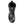Top view of a black Baffin winter work boot with lace up closure and rubber toe cap