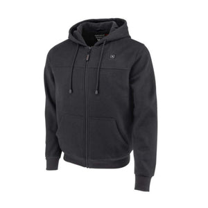 Radians black zip up hoodie with drawstring hood and front pockets
