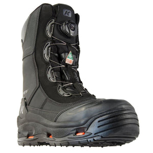Kodiak black waterproof safety boot with dial lacing system