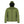Mobile Warming olive green hooded puffer jacket with front zipper and side pockets