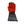 Mobile Warming heated glove with glowing red heating elements visible on the fingers and back of hand
