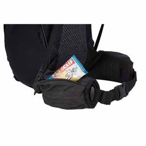 Thule backpack hip belt pocket containing a snack bar