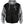 Gerbing black and grey zip up hoodie with front pockets and drawstring hood