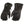 Milwaukee Leather black heated motorcycle gloves with wrist straps and battery pocket