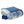 Shavel blue plaid electric blanket with two digital controllers