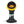 GoodRV portable propane heater with yellow rim and wire safety guard