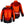 Gerbing heated jacket showing internal heating elements in front and back views